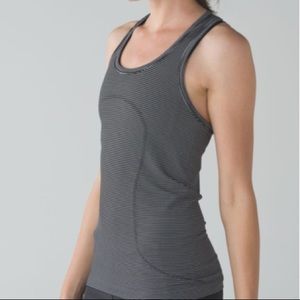 Lululemon Swiftly Racerback
Hyper Stripe Black